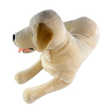 Bocchetta Bella 62cm Lying Labrador with Satin Pocket Plush Toy (Realistic Stuffed Animal Dog Gift)