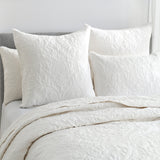 Renee Taylor Berlin Jacquard Coverlet Set - Stone (OEKO-TEX Certified Bedspread)