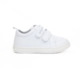 Billycart Casper Kids Wide-Fit Sneakers - White (Toddler Shoes)