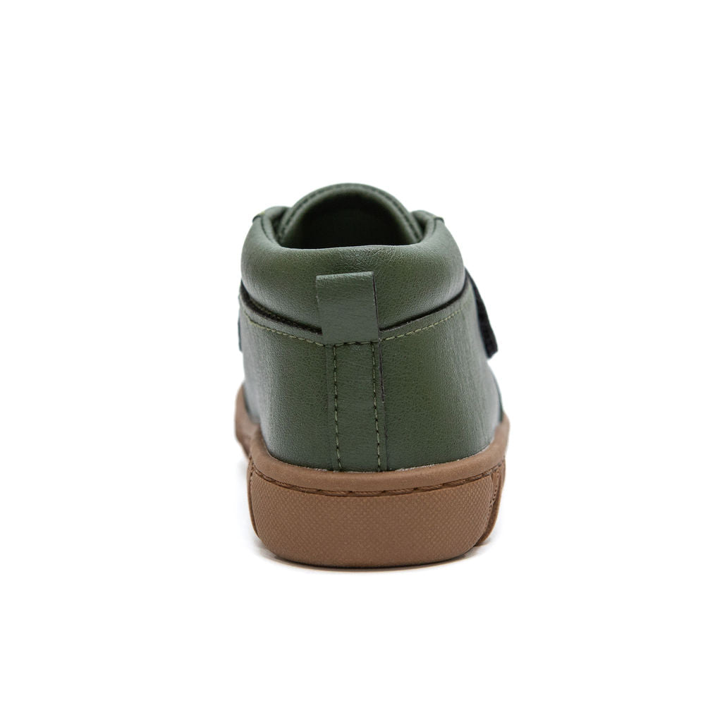 Billycart Ollie Kids Wide-Fit Barefoot First Walker Boots - Green (Baby & Toddler Shoes)