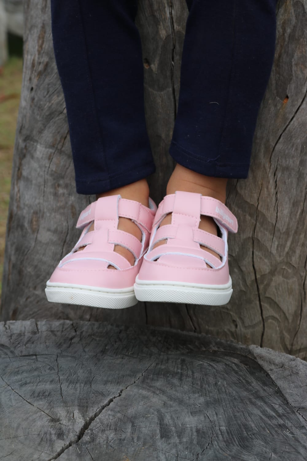 Billycart Piper Girls Barefoot Sandals - Light Pink (Toddler Shoes)