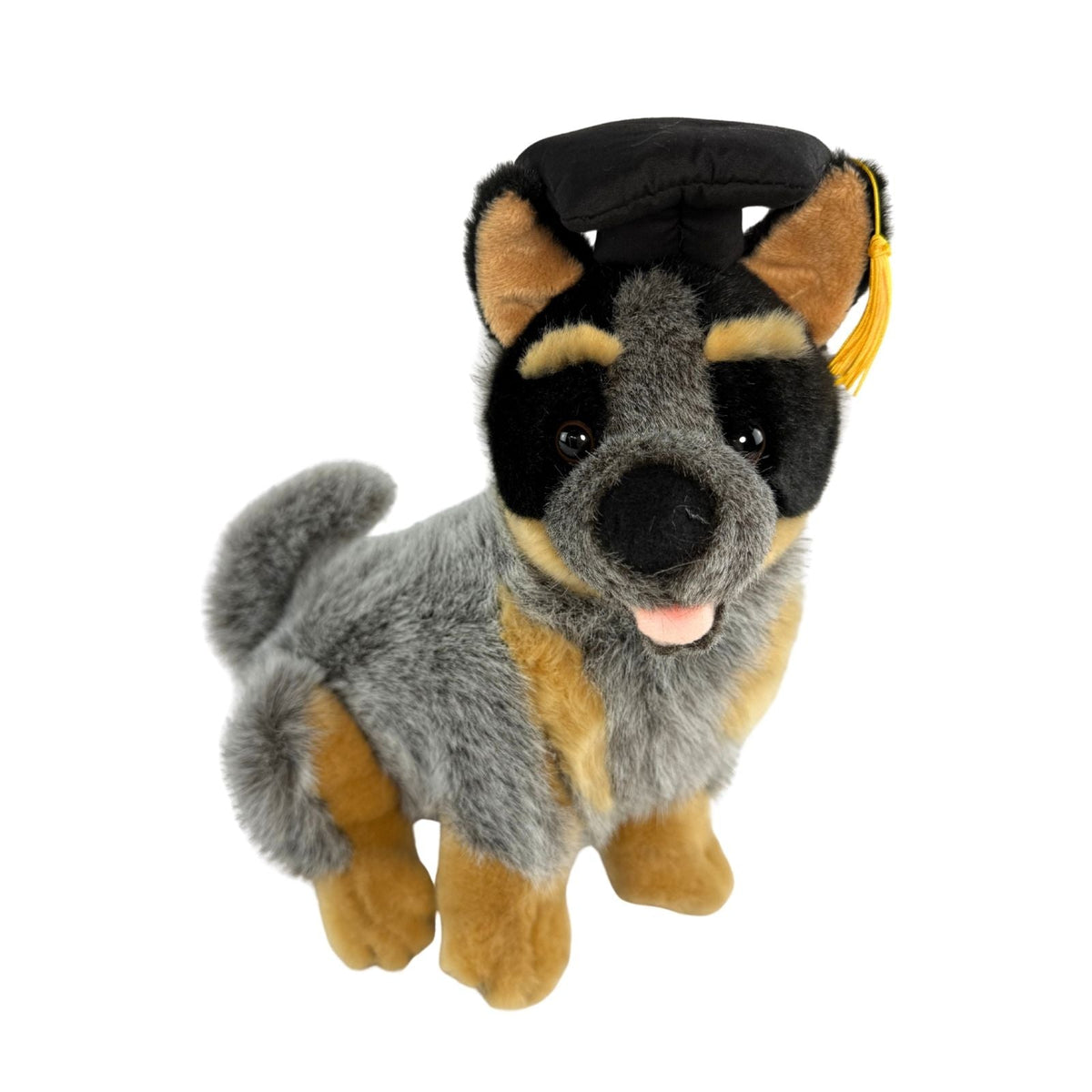 Bocchetta Bluey 22cm Graduation Blue Heeler Cattle Dog Plush Toy (Stuffed Animal Grad Gift)