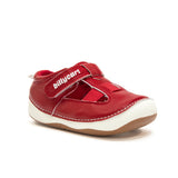 Billycart Boston Kids Wide-Fit First Walker Sandals - Red (Baby & Toddler Shoes)