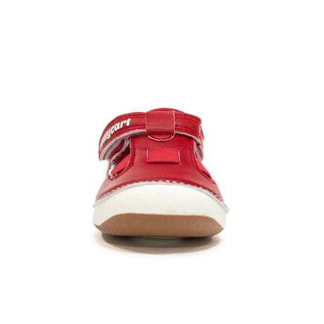 Billycart Boston Kids Wide-Fit First Walker Sandals - Red (Baby & Toddler Shoes)