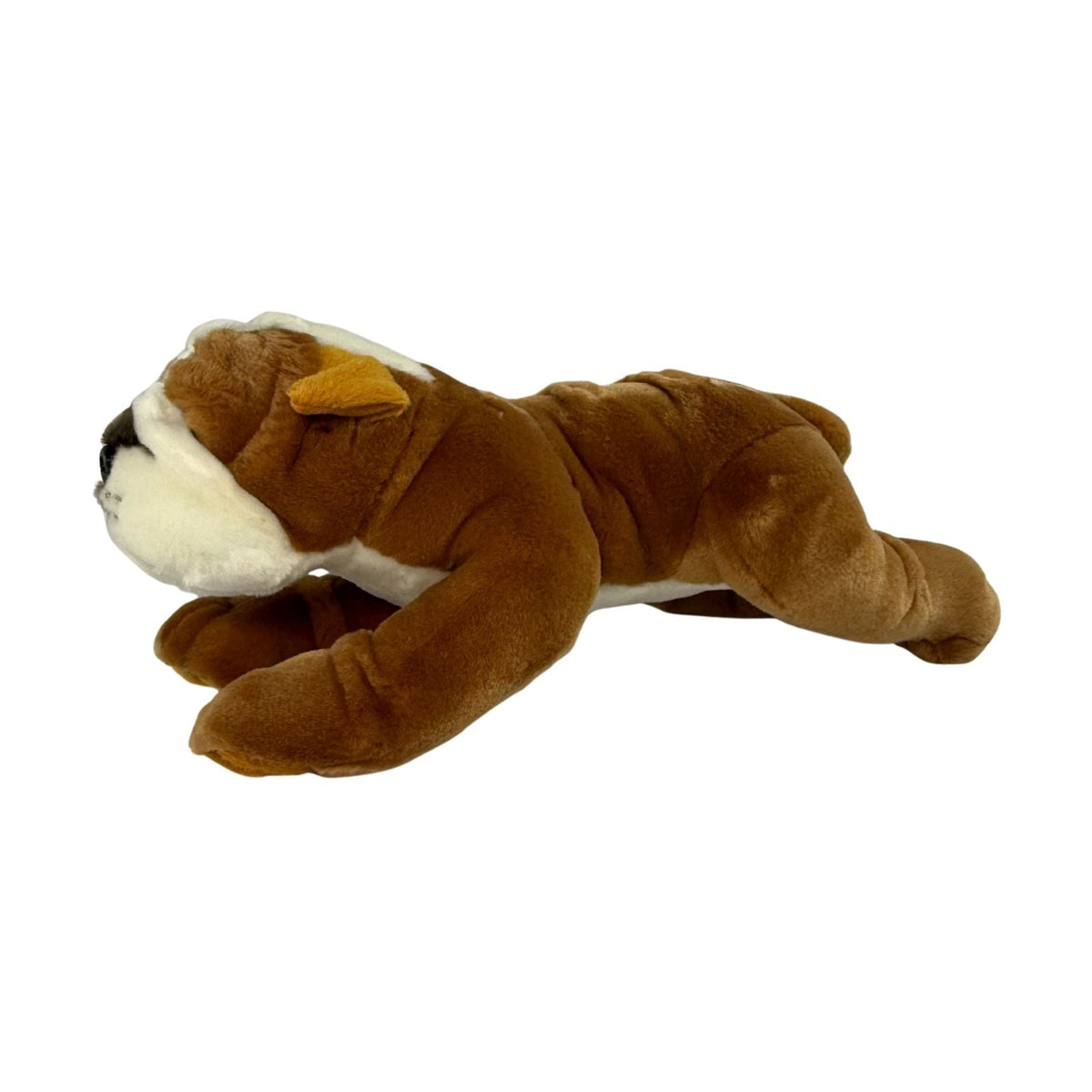 Bocchetta Brutus 30cm Floppy British Bulldog Puppy Plush Toy (Realistic Stuffed Animal Dog Gift)