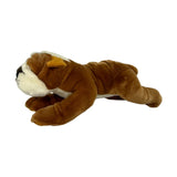 Bocchetta Brutus 30cm Floppy British Bulldog Puppy Plush Toy (Realistic Stuffed Animal Dog Gift)