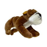 Bocchetta Brutus 30cm Floppy British Bulldog Puppy Plush Toy (Realistic Stuffed Animal Dog Gift)