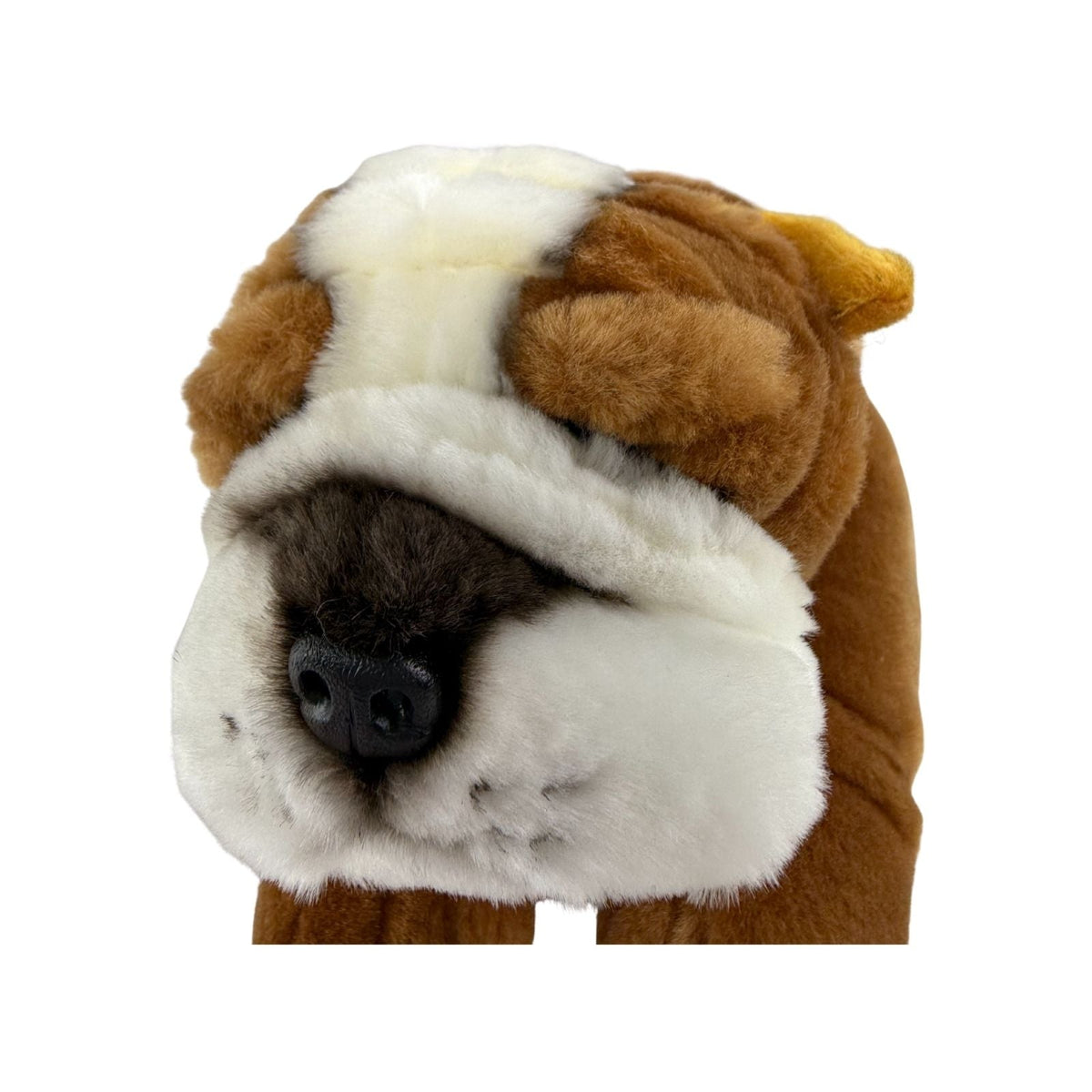 Bocchetta Brutus 30cm Floppy British Bulldog Puppy Plush Toy (Realistic Stuffed Animal Dog Gift)