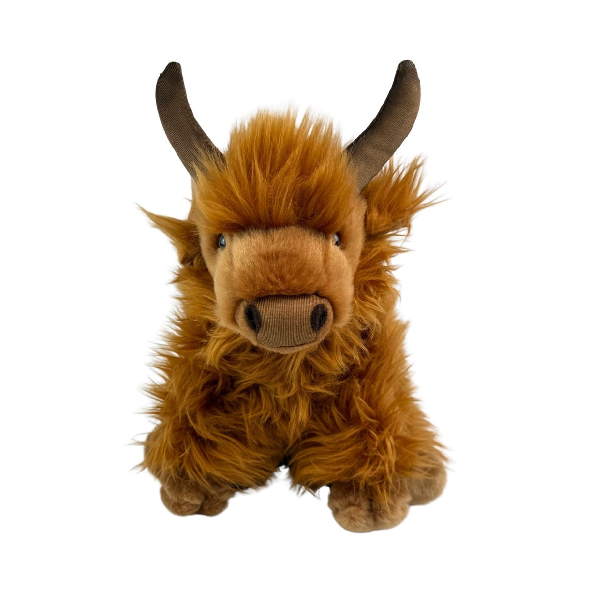 Bocchetta Buttercup 25cm Highland Cow Plush Toy (Realistic Stuffed Animal Farm Gift)
