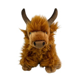 Bocchetta Buttercup 25cm Highland Cow Plush Toy (Realistic Stuffed Animal Farm Gift)