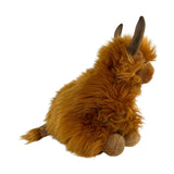 Bocchetta Buttercup 25cm Highland Cow Plush Toy (Realistic Stuffed Animal Farm Gift)