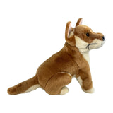 Bocchetta Byron 25cm Sitting Dingo Plush Toy - Tan (Australian Stuffed Animal Souvenir Gift)