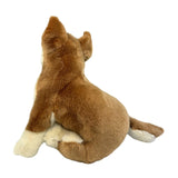 Bocchetta Byron 25cm Sitting Dingo Plush Toy - Tan (Australian Stuffed Animal Souvenir Gift)