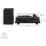 Crosley C62 Shelf System Turntable - Black (C62C-BK4)
