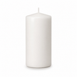 48x White Church Pillar Candles Bulk Pack - Unscented & Lead Free (5x10cm / 2x4")