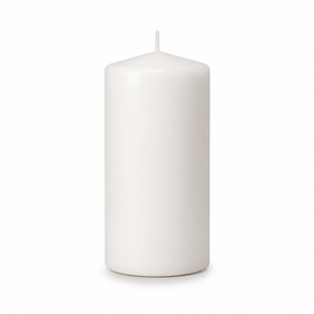 48x White Church Pillar Candles Bulk Pack - Unscented & Lead Free (5x10cm / 2x4")