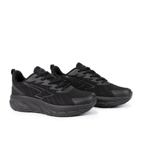 Sfida Cache Womens Knit Runners - Black/Black (Running Shoes/Sneakers)