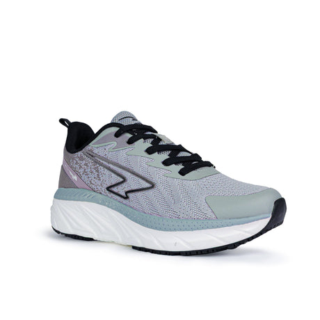 Sfida Cache Womens Knit Runners - Grey (Running Shoes/Sneakers)