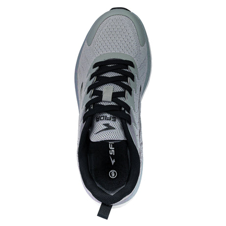 Sfida Cache Womens Knit Runners - Grey (Running Shoes/Sneakers)