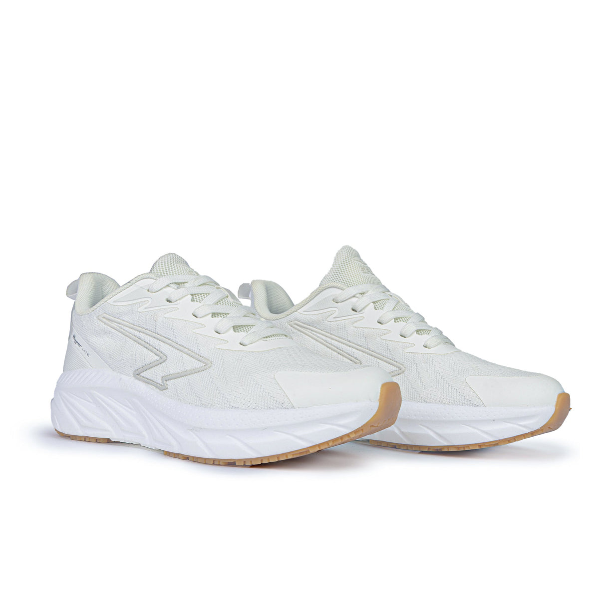 Sfida Cache Mens Knit Runners - White (Running Shoes/Sneakers)