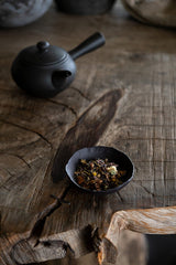 TeaGood Calm Organic Loose Leaf Tea w/ Sacred Flowers & Medicinal Mushrooms - 30g in Glass Jar