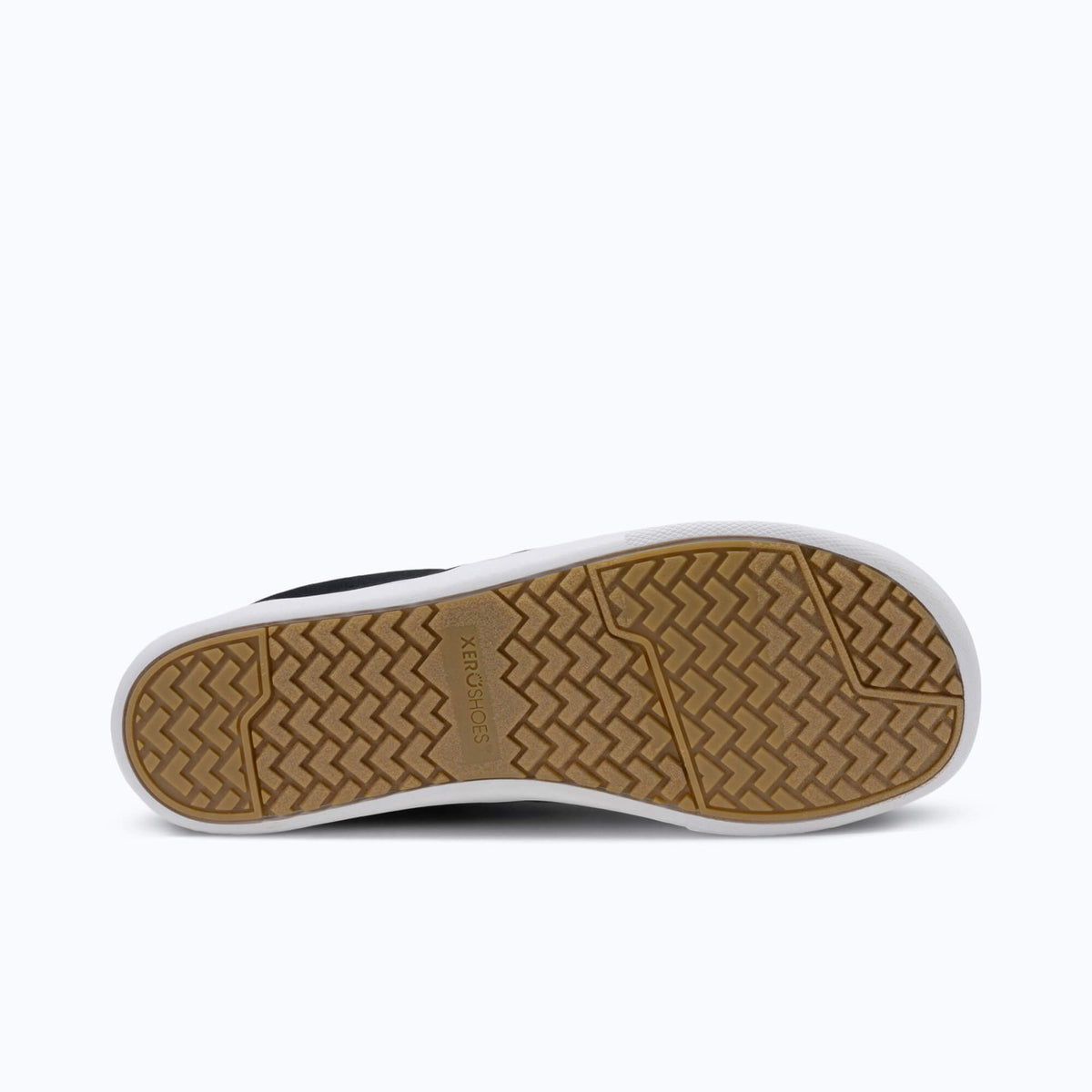 Xero Mens Dillon Canvas Slip-On Barefoot Shoes - Black (Zero Drop Sneakers/Runners)