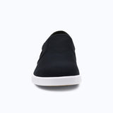 Xero Mens Dillon Canvas Slip-On Barefoot Shoes - Black (Zero Drop Sneakers/Runners)