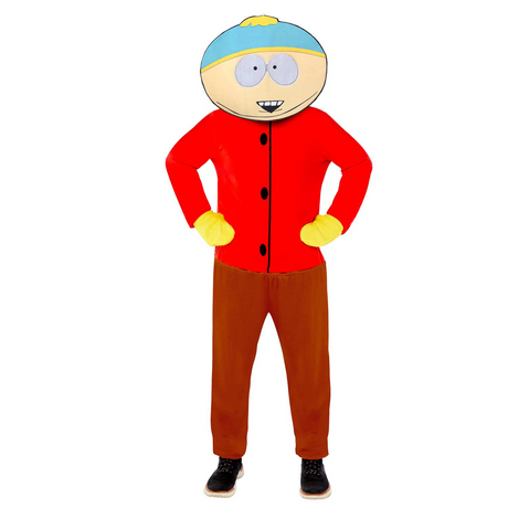 South Park Mens Cartman Party Costume Halloween 90s TV - Officially Licensed