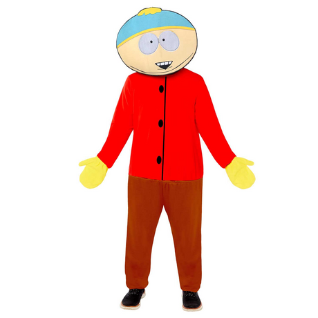 South Park Mens Cartman Party Costume Halloween 90s TV - Officially Licensed