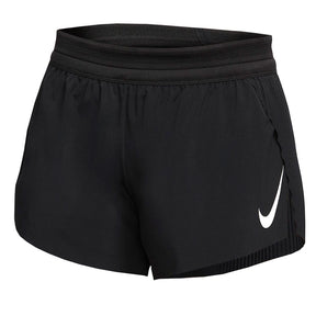 Nike AeroSwift Womens Running Shorts Gym Yoga - Black - M
