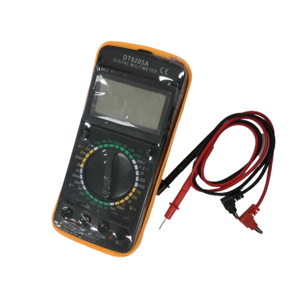 Microamps Multimeter Digital Multimeter Tester Voltage Resistance Ohms Amps DT9205M ...