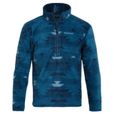 Craghoppers Calke Kids Printed Microfleece Half Zip Jacket in Navy Blue - 13