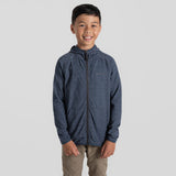 Craghoppers NosiLife Frey Kids Hooded Jacket in Blue Navy Marl
