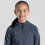 Craghoppers NosiLife Frey Kids Hooded Jacket in Blue Navy Marl