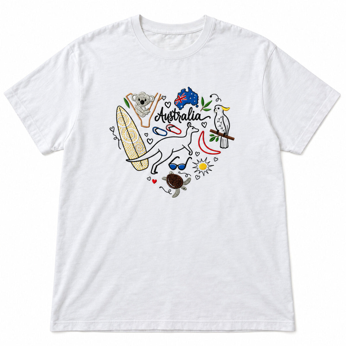 Adults Unisex Loose Fit 100% Cotton Outdoors T-Shirt in White