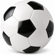 Classic Training Football/Soccer Ball - Black/White (Size 5)