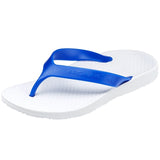 ARCHLINE Flip Flops Orthotic Thongs Arch Support Shoes Footwear - White/Red