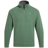 Craghoppers Mens Corey VI Lightweight Recycled Polyester Half Zip Fleece Pullover in Mangrove Green - XXL