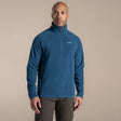 Craghoppers Corey VI Half Zip Microfleece Jacket in Poseidon Blue