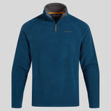 Craghoppers Mens Corey VI Half Zip Fleece Pullover Jumper in Tourmaline Blue (CMA1287)