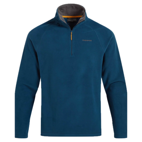 Craghoppers Mens Corey VI Half Zip Fleece Pullover Jumper in Tourmaline Blue (CMA1287)