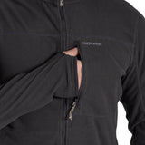 Craghoppers Mens Spry Lightweight Anti-Insect Fleece 335g Jacket in Black Pepper