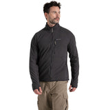 Craghoppers Mens Spry Lightweight Anti-Insect Fleece 335g Jacket in Black Pepper