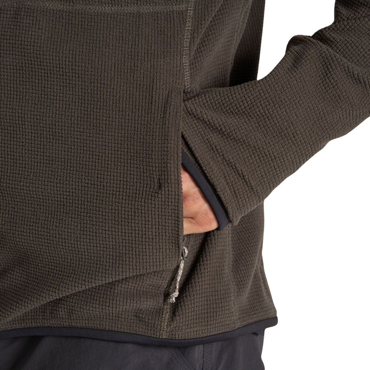 Craghopper Spry Men’s Lightweight Insect Repellent Quick Dry Fleece Jacket in Woodland Green