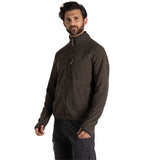 Craghopper Spry Men’s Lightweight Insect Repellent Quick Dry Fleece Jacket in Woodland Green