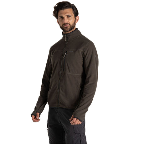 Craghopper Spry Men’s Lightweight Insect Repellent Quick Dry Fleece Jacket in Woodland Green