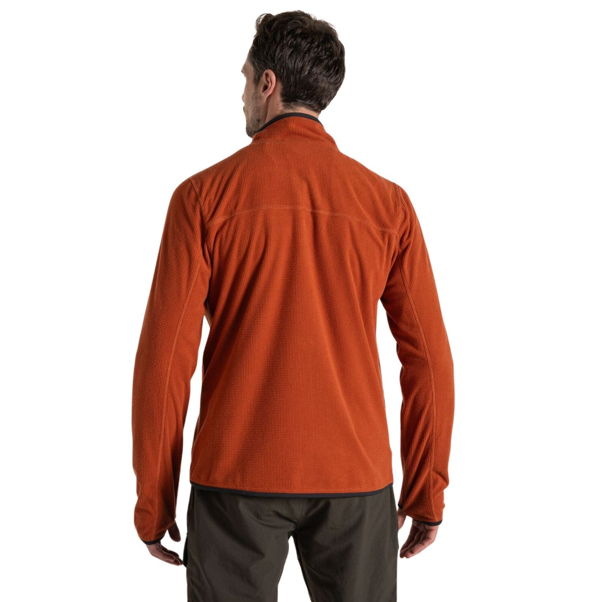 Craghoppers Mens Spry Insect Repellent Lightweight Fleece Jacket in Red Beach