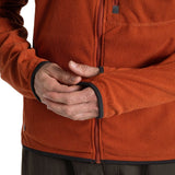 Craghoppers Mens Spry Insect Repellent Lightweight Fleece Jacket in Red Beach