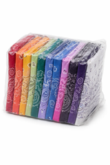 12x Assorted Colour Pack Paisley Bandana Bulk Pack - 100% Cotton Head Wrap/Durag/Scarf/Mask