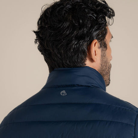 Craghoppers Mens Complite IX Insulated Vest - Blue/Navy (Windproof & Packable)